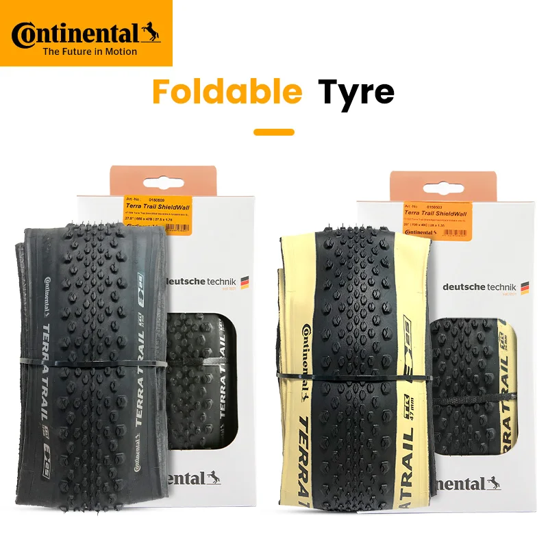 Continental Terra Mountain Horse Road Cross Country Gravel And Dirt Road Racing Tire 700x35C 700x40C Shieldwall Road Bike Tires