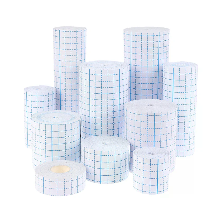 

1 Roll Medical Bandage Non-woven Sterilized Wound Repair Film Dressing Skin Breathable Adhesive Bandage Tape Plaster Sticker