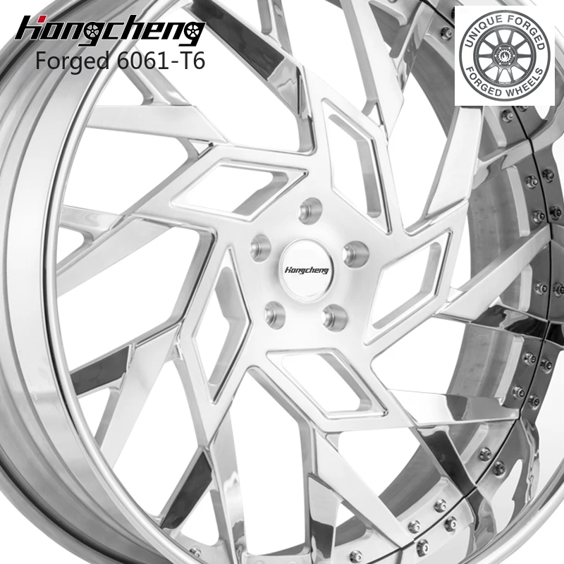 

Кованые двухсоставные диски 26 Style 19 20 21 22 дюйма, вогнутые, 5x112 5x120 5x114.3, для тюнинга автомобилей