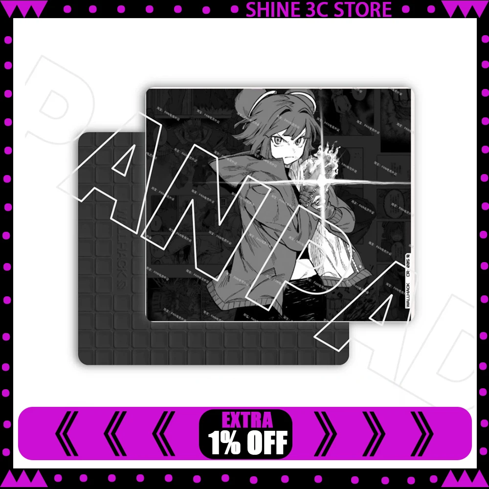 PAN Esports Wallhack CR-005 Glass Gaming Mousepad  FPS Both Control And Smooth Mouse Pad For VALORANT CSGO PC Accessories Gifts