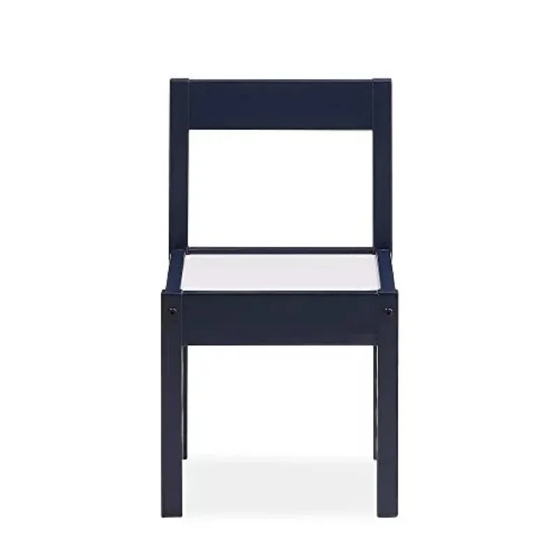 Relax Hunter 3-Piece Kiddy Table & Chair Set, Blue / White