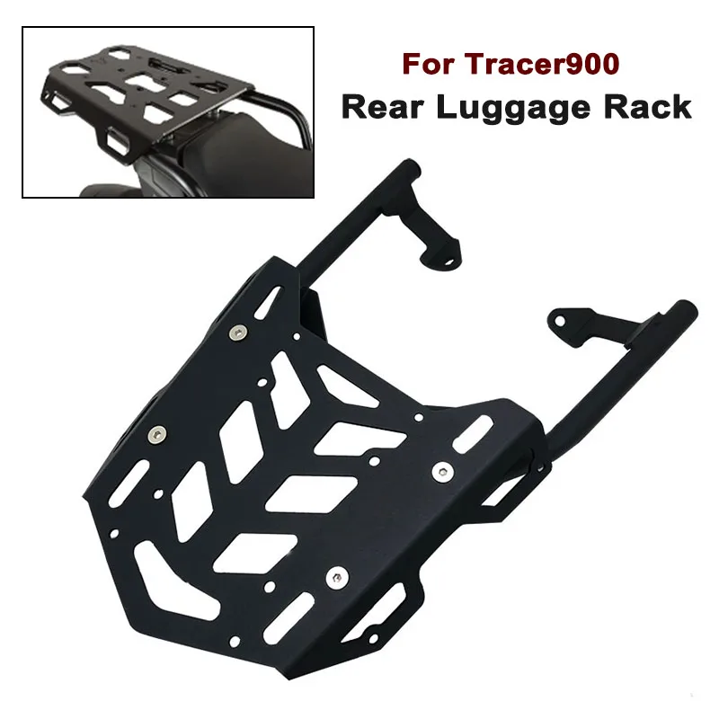 Rear Carrier Luggage Rack Tailbox Fixer Holder Cargo Bracket Tailrack Kit For YAMAHA Tracer 900 900GT Tracer900 2018-2021 2020