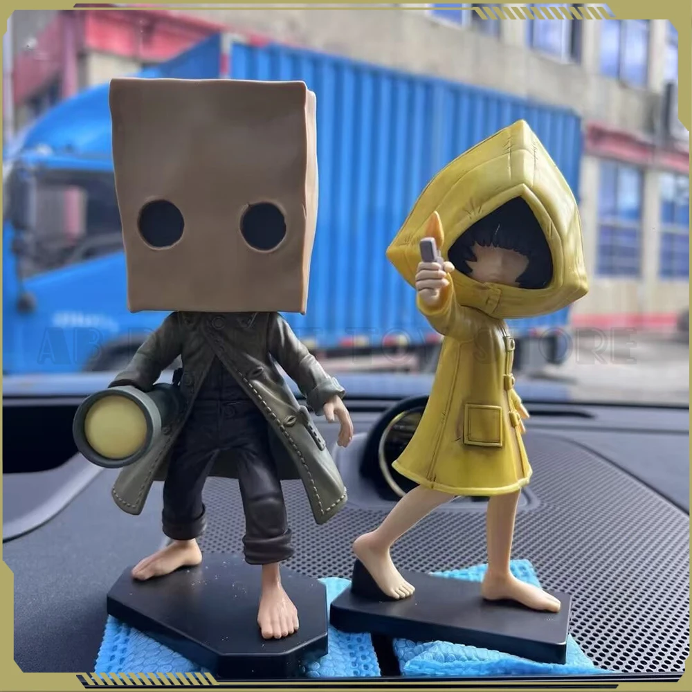 

Hot Game GK Anime Figurine Little Nightmares Six Figure Mono Action Figure Toys Kids Christmas Collectible Model Decoration Gift