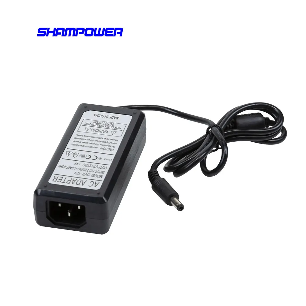 

DC 12V 4A Power Adapter LED switch power supply 48W security/adapter power supply 110V/220V Charger