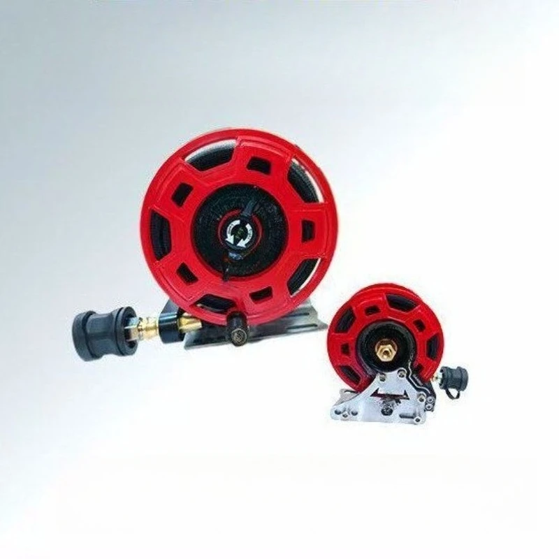Outdoor Desert Off-Road Tire Red Classic Air Pump Reel