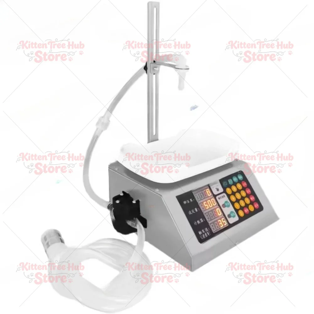Weighing type automatic quantitative liquid filling machine