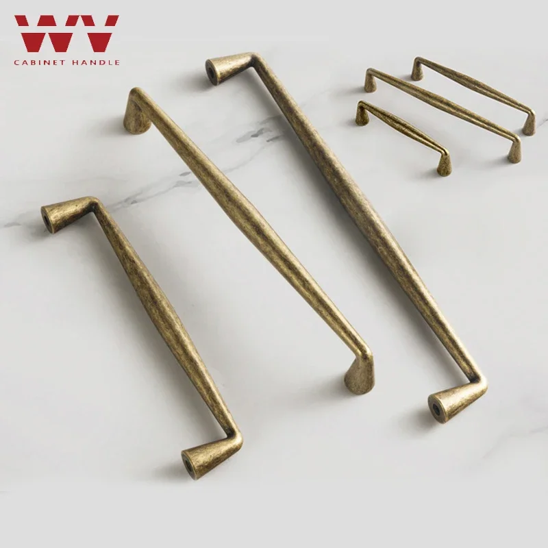 

YM Antique Furniture Handle Vintage Drawer Cabinets Knobs Door Cupboard Pulls Modern Kitchen Wardrobe Hardware 100