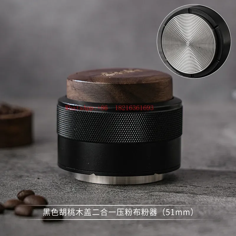 

182Store Coffee Powder Press Cloth Powder Hammer 2-in-1 Press Constant Pressure Powder Press Hammer 51/58mm Coffee Machine App