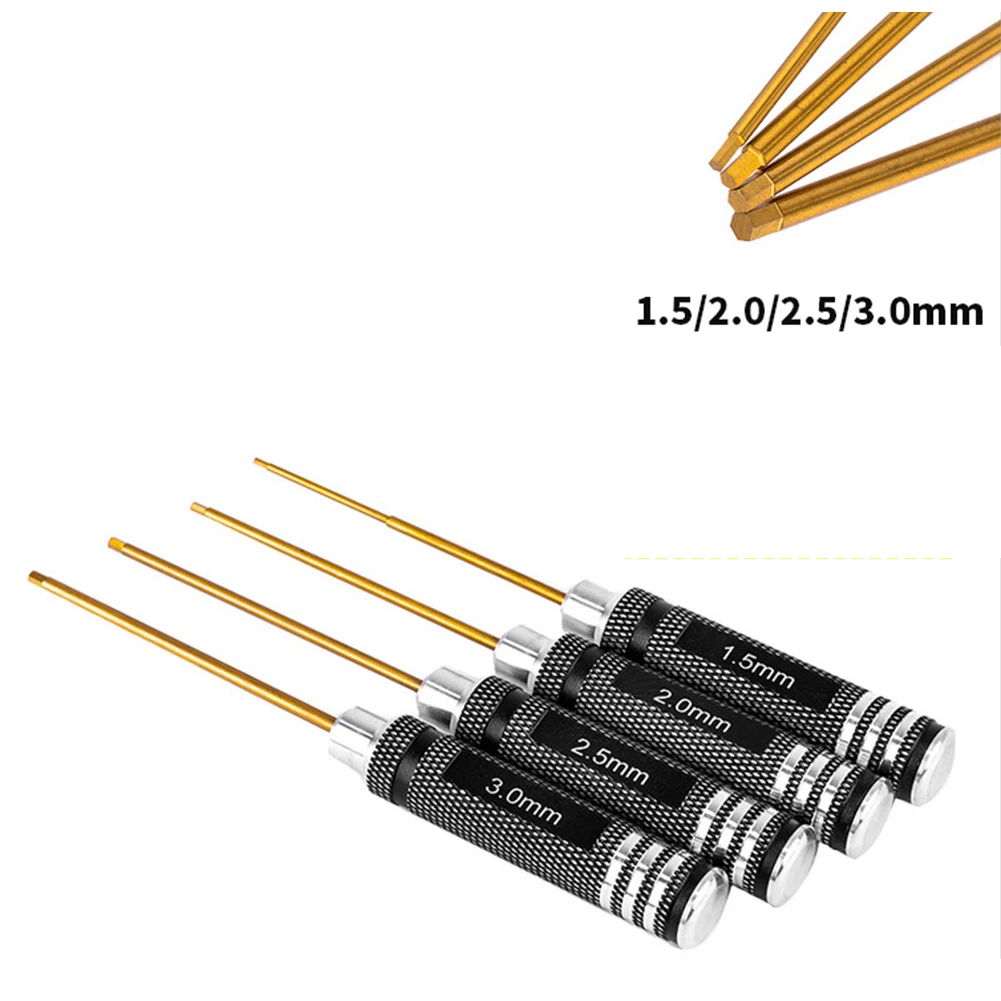 

1.5mm 2.0mm 2.5mm 3.0mm Hex Screw Driver Screwdriver Set Hexagon Tool Kit For FPV Racing Drone Heli Airplanes Cars Boat RC Part