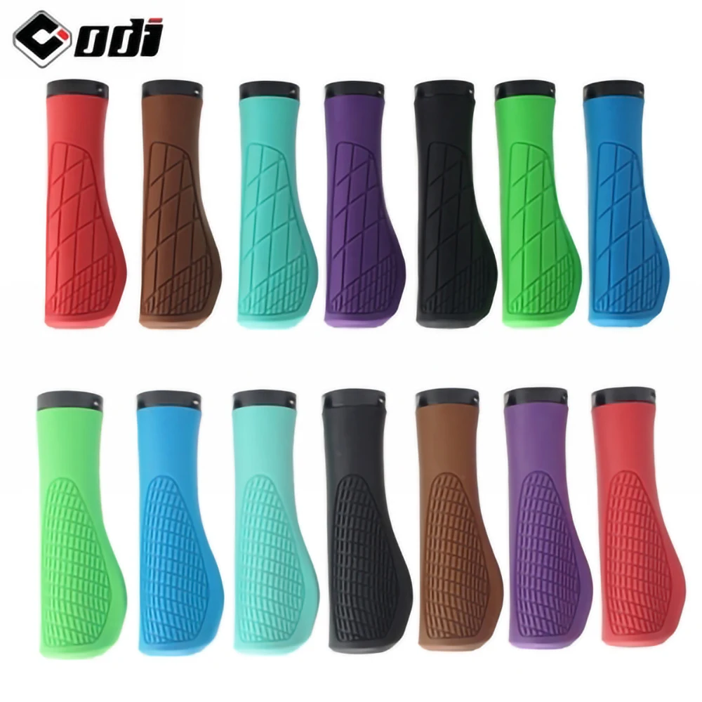 ODI-Single Lock Bicycle Handlebar Grips, Soft Rubber, Integrated Bike Grip Covers, MTB Accessories