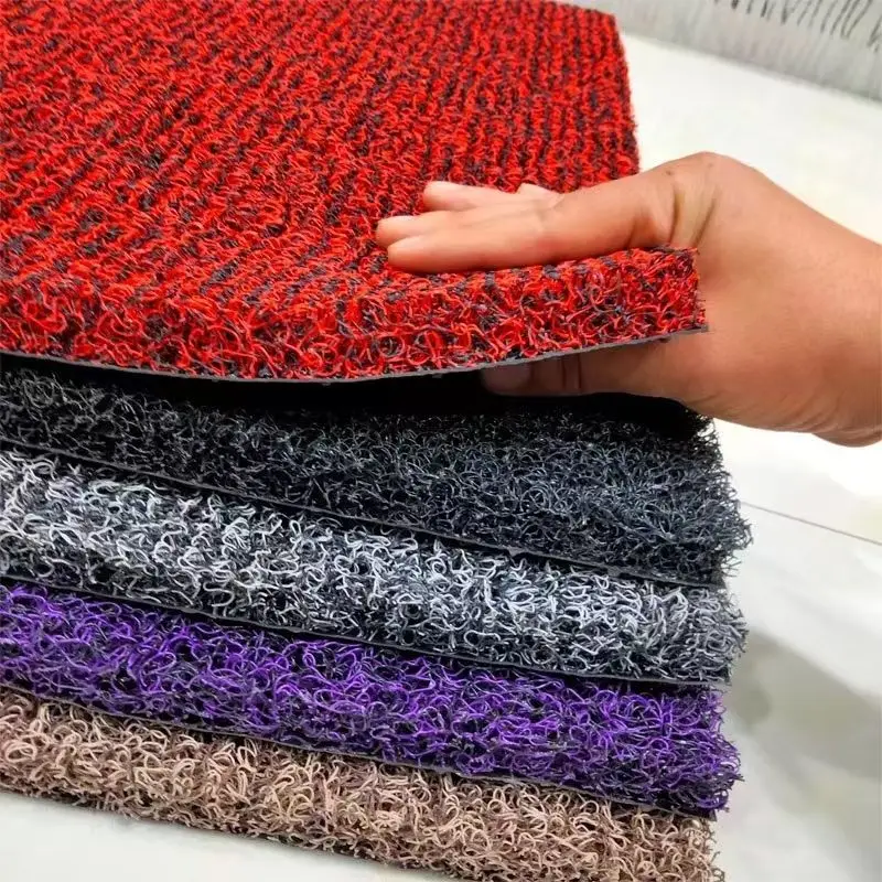 

Коврик для входной двери из тканого полиэстера, противоскользящий, с возможностью свободной нарезки, для дома, декоративный, придверный