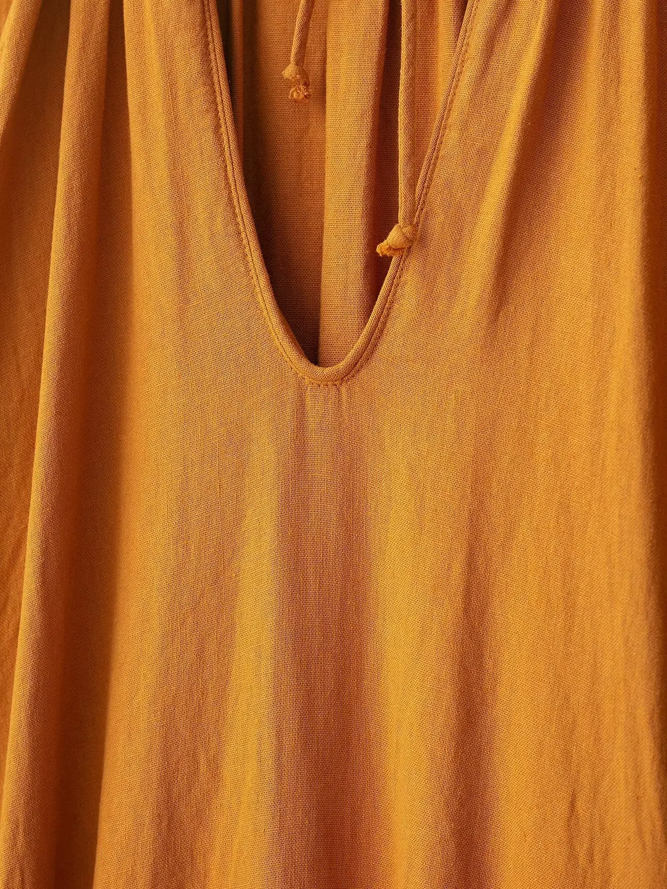 Women's Summer Elegant Long Dress Solid Bow Lace-Up Decoration Side Slit Female Fashion V-Neck Short Sleeve Dresses