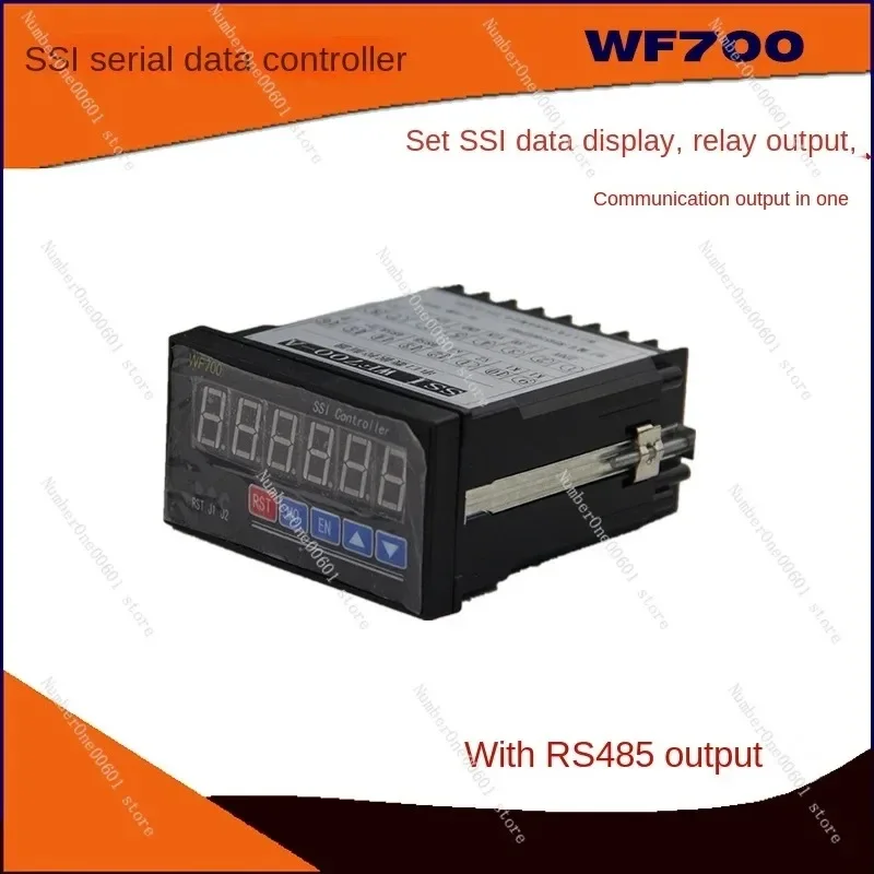 WF700 SSI Serial Port Digital Readout Meter, Magnetic Sensor Display Controller for Displacement & Angle Measurement