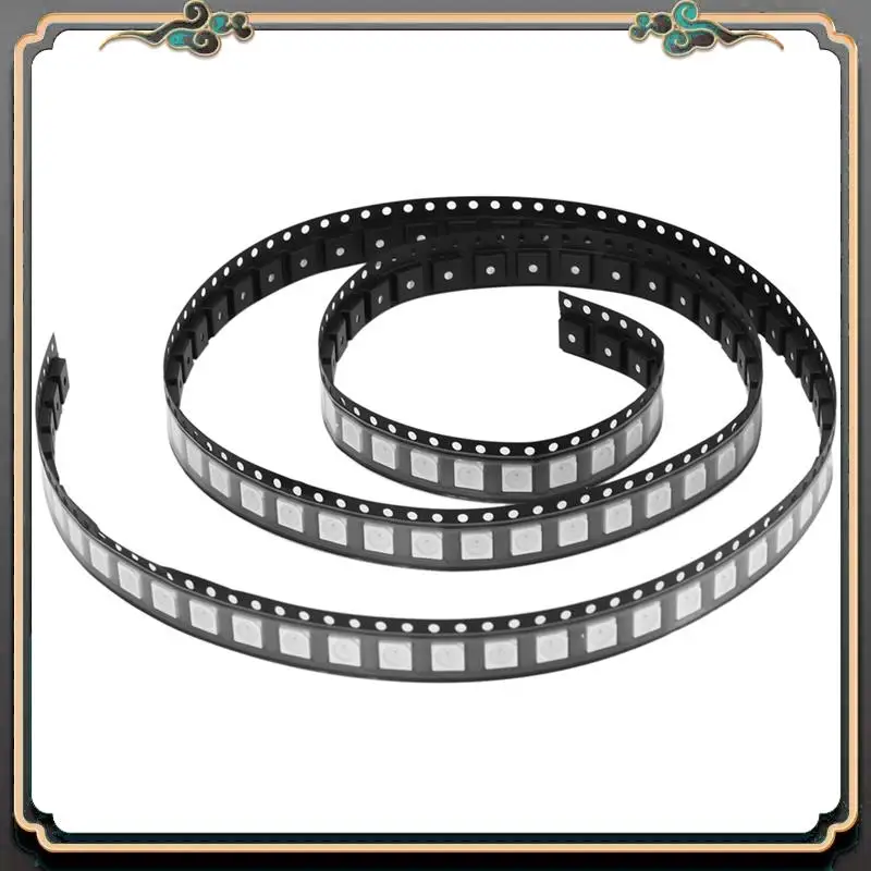 

Reliable-1000PCS WS2812B RGB LED Chip 5050SMD White PCB WS2812 Individually Addressable Chip Pixels DC5V