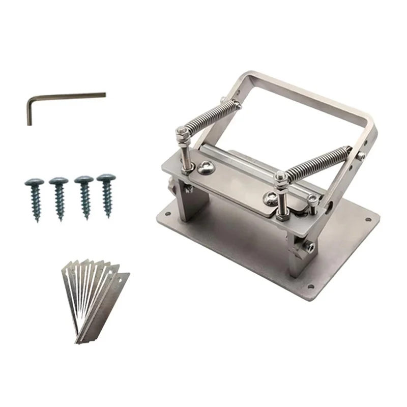 

AT84-Manual Leather Thinning Machine Peeling Machine Leather Scraping Tool Cowhide Material Thinning Knife Thinning Tool