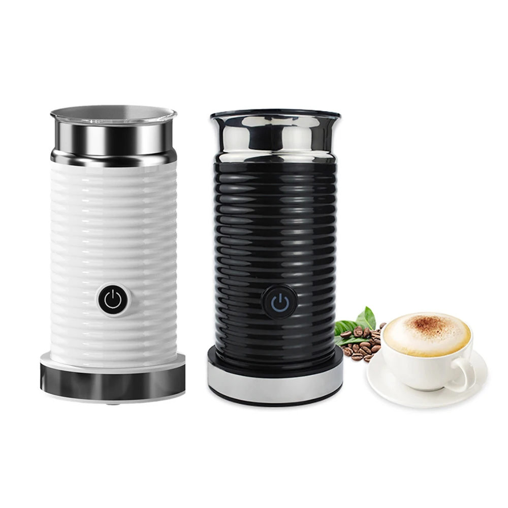 220V Automatic Electric Milk Frother,Milk Warmer Foamer,Cold/Hot Latte Cappuccino Chocolate Foam Maker,Milk Frother