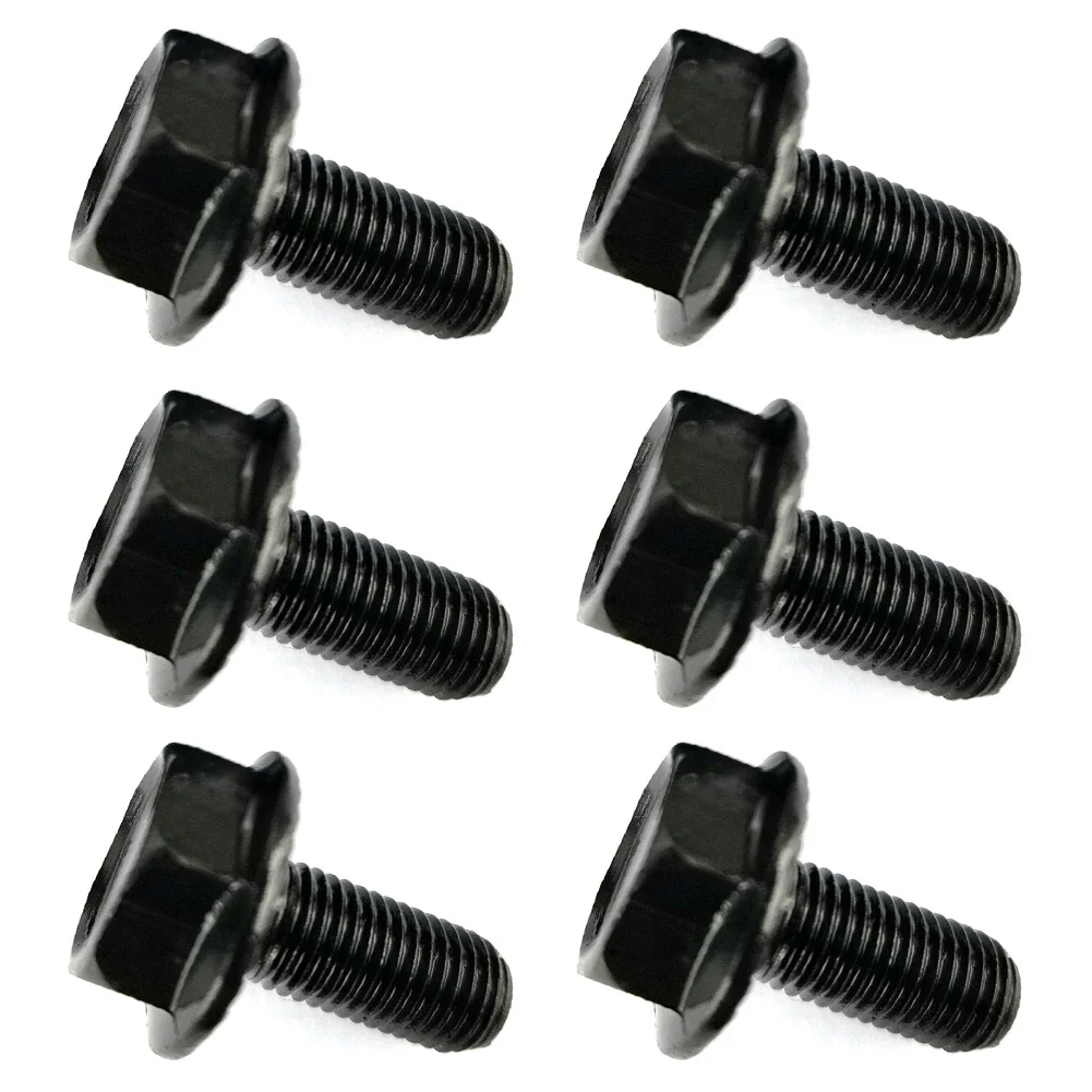 6pcs Bicycle CrankArm Bolts Bicycle Accessories For Square Taper Bottom Bracket M8 Mountain Bike Square Hole Central Axis Screw