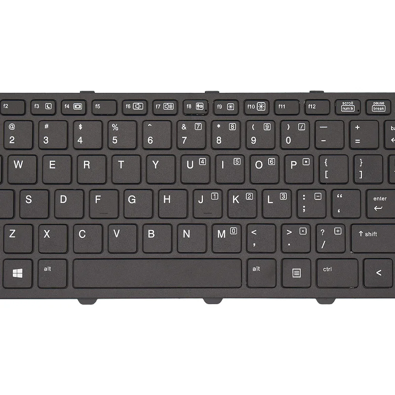 "US/RU Russian Spanish Laptop keyboard FOR HP ProBook 640 440 445 G1 G2 640 645 430 G2 Replace Notebook Keyboard "