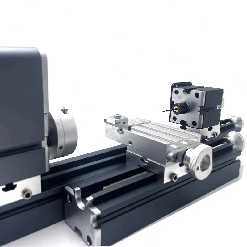 Mini tornio in metallo più lungo macchina utensile fai da te da banco tornio per legno lavorazione del legno mini torno para tornio da tavolo in metallo