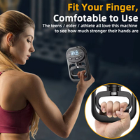 USB LCD Screen Hand Grip Dynamometer Grip Strength Tester 265Lbs/120Kg Digital Hand Dynamometer Grip Strength Meter