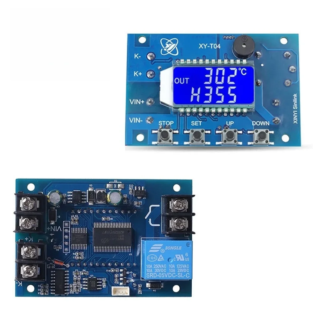 For WIFI Remote Digital Thermostat With K Type Thermocouple Probe DC 6-30V Panel Mount Controller For Industrial Applications