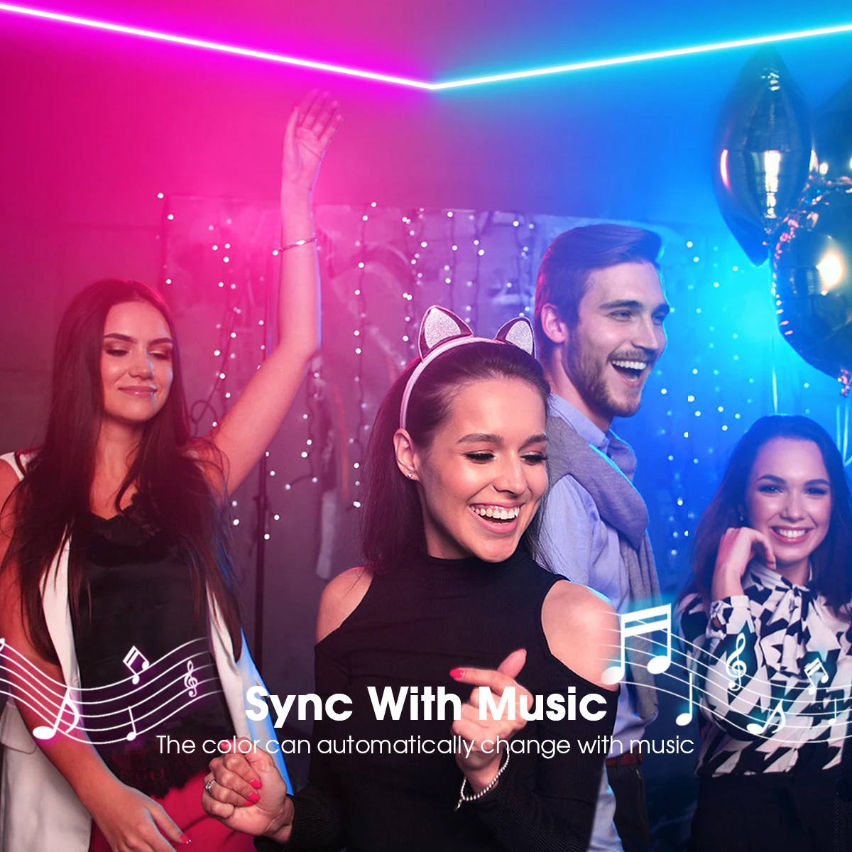 بلوتوث RGB COB LED قطاع ضوء USB 5 فولت عالية الكثافة 576 المصابيح/م إضاءة خطية عكس الضوء مع 24key IR التحكم عن بعد App Contro #4