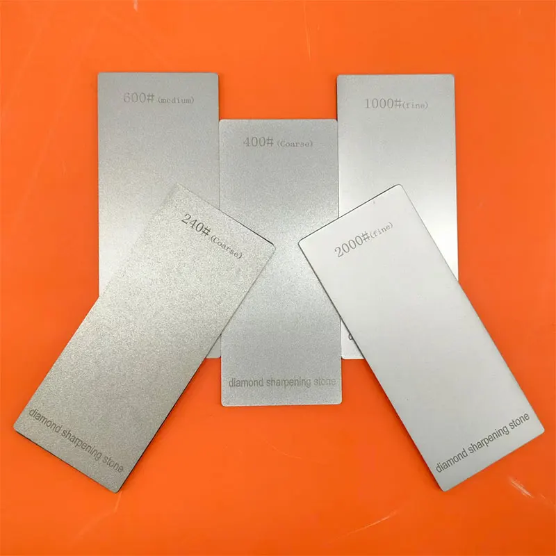 1pc Diamond Sharpening Stone Grinding Stone, Kitchen Knife Sharpener Stone With Sponge Non--slip Pad, Wet Stones For Sharping
