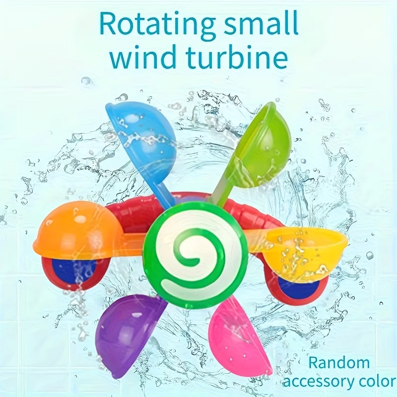 カラフルな風車は、バスルームでも屋外でも遊ぶのに適しています。 魅力的なおもちゃで、18か月以上の方へのギフトに最適です。