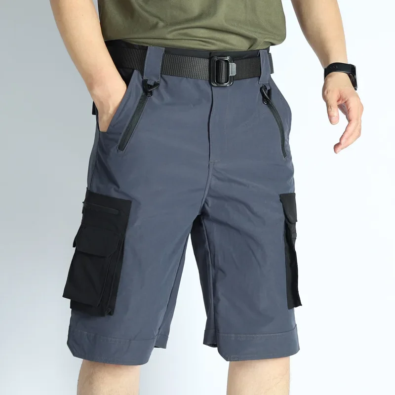 شورت masculinos de verão ao ar libro، secagem cepat، carga، عادية، trabajo، كامينهااداس، com divers bolsos، الفقرة pesca، viag
