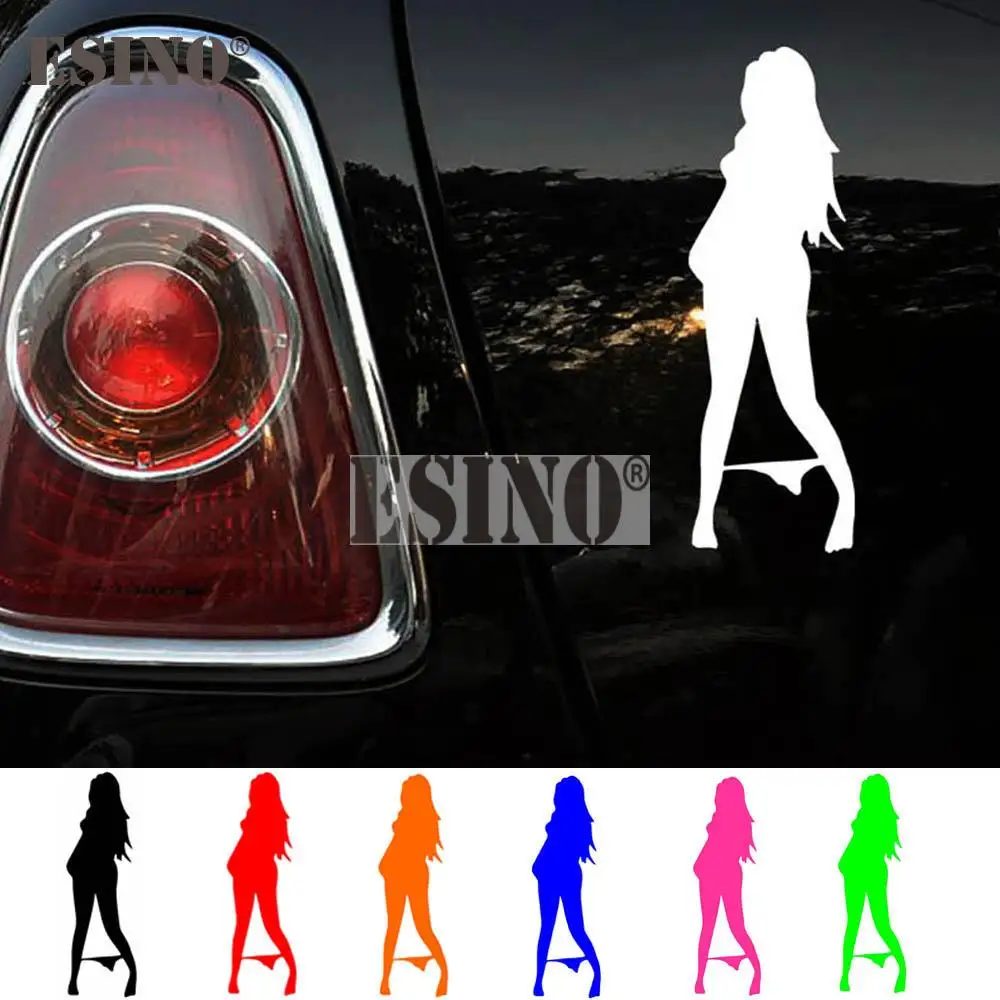 Creative Cartoon Fashion Style Hot Sexy Lady Beautiful Bikini Girl Car Sticker Decoration Car Whole Body Styling Decal Vinyl