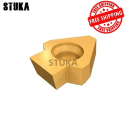 Stuka 1pcs Keyway Broaching Cutter Carbide Insert Blade for CNC Machine to cut blind internal keyway Slotting Groove spline