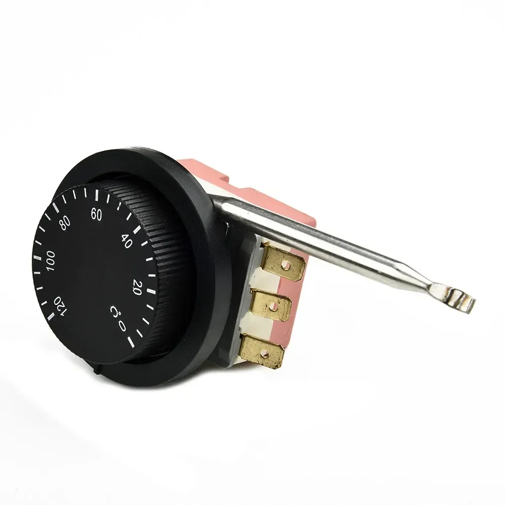 Fashion Hot Switch 1x Thermostat Controller Tool 0℃～120℃ 5mm Diameter Replacement Steel And Plastic 104mm Long