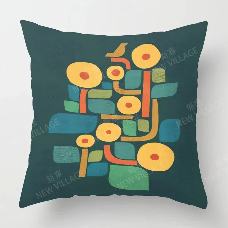 

Pen Pattern Decorative Pillow Pattern Cushion Cover Suitable for Sofa Bedroom