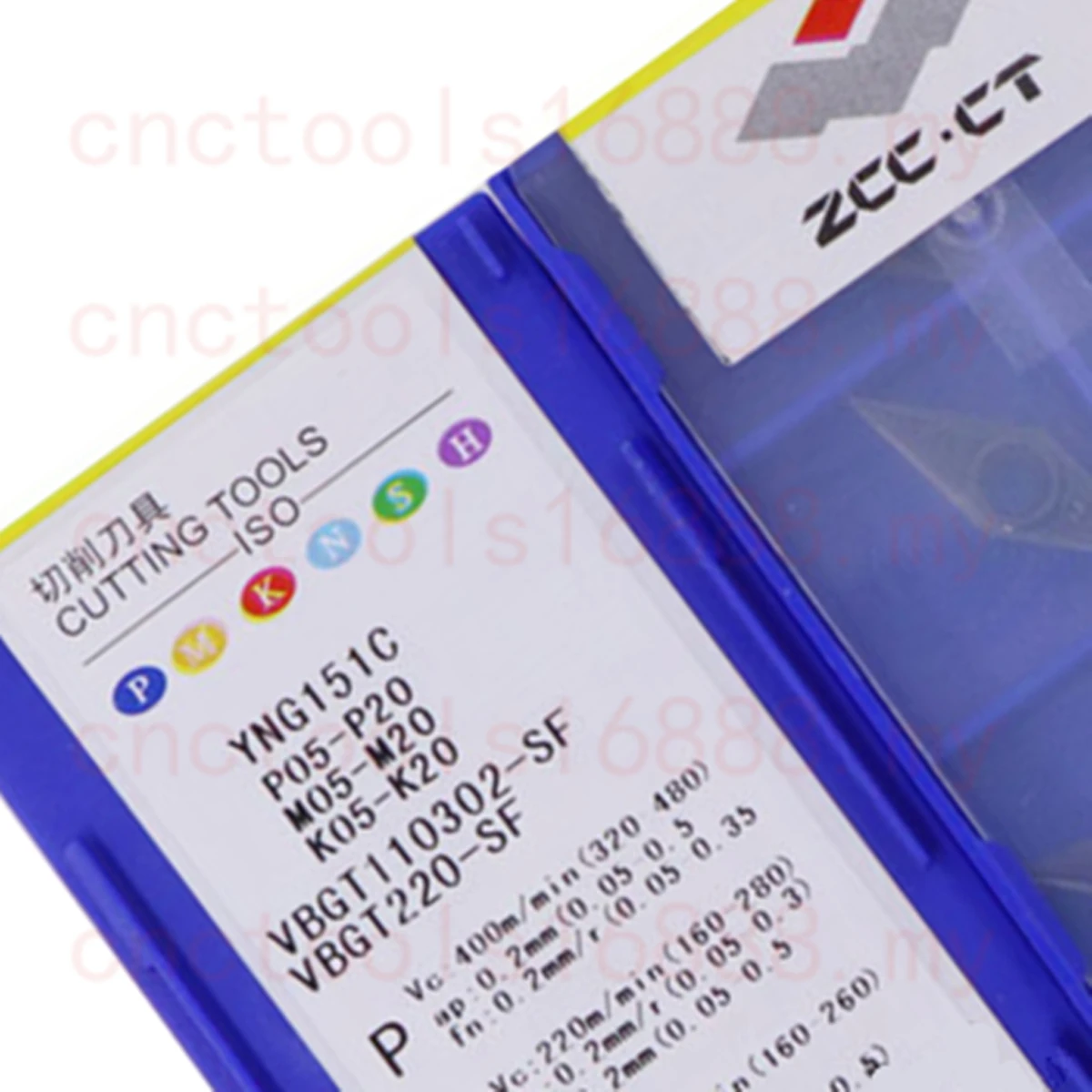 ZCC.CT VBGT110302 VBGT110304-SF YNG151C Carbide Insert VBGT Inserts