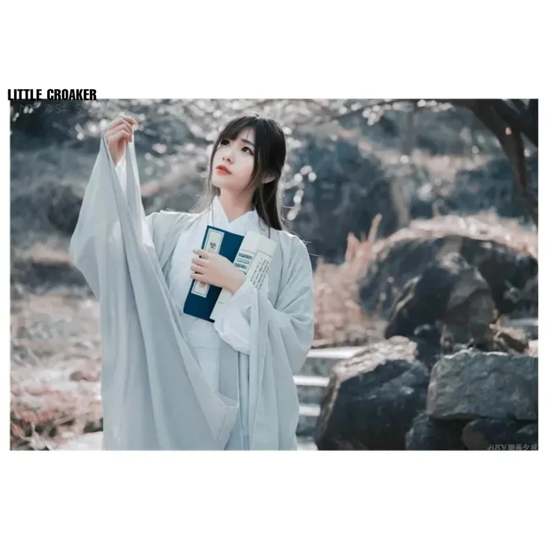 Chinese Traditional Folk Dance Costume Women Ancient Hanfu Dress Oriental Style Tang Dynasty Dance Clothing Girl Fairy Cosplay