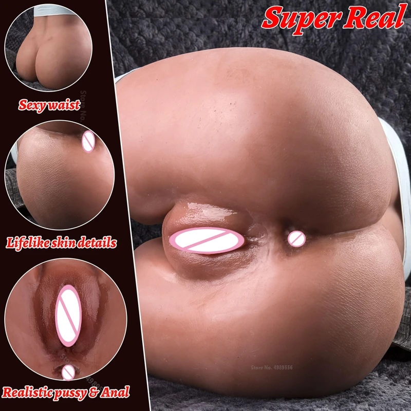 Vagina in Silicone sessuale per adulti per uomo 2 in 1 Pocket Pusyy gadget Sex Dol Pussy Sextoy maschio Mustur Bator Toys Sexdoll Analsex Toy