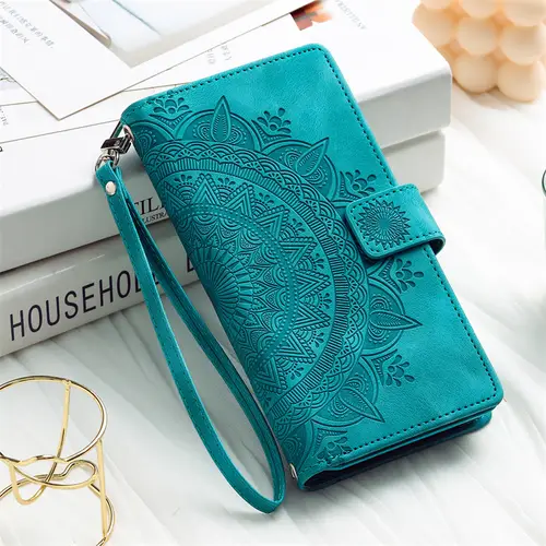 Totems Zipper Card Case for Xiaomi Poco X6 F6 M6 F5 X5 X4 X3 NFC F3 F4 Pro C65 C55 Luxury Magnetic Leather Wallet Protect Cover - Image 16