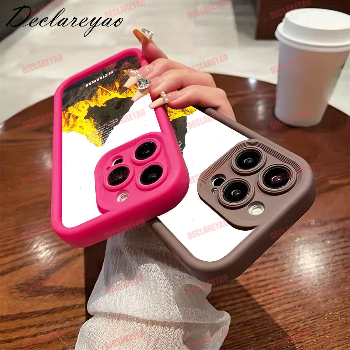 Personalized DIY Customized Photo Matte Soft Coque For iPhone 16 X 16e 2020 6 2022 12 15 17 14 Plus 7 XR SE 6S Max Pr Case Cover view 3