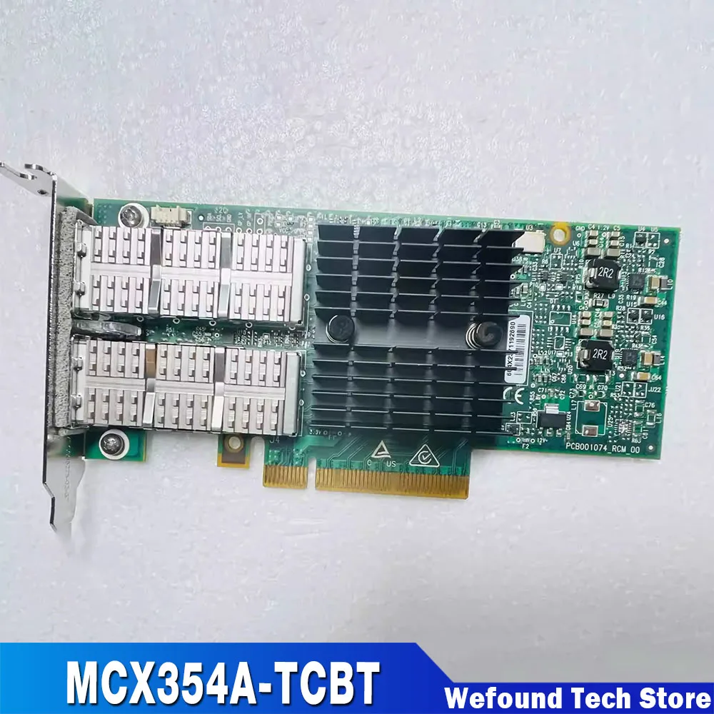 For Mellanox ConnectX-3 10GigE CX354A 40G Dual Port Net-work Card MCX354A-TCBT