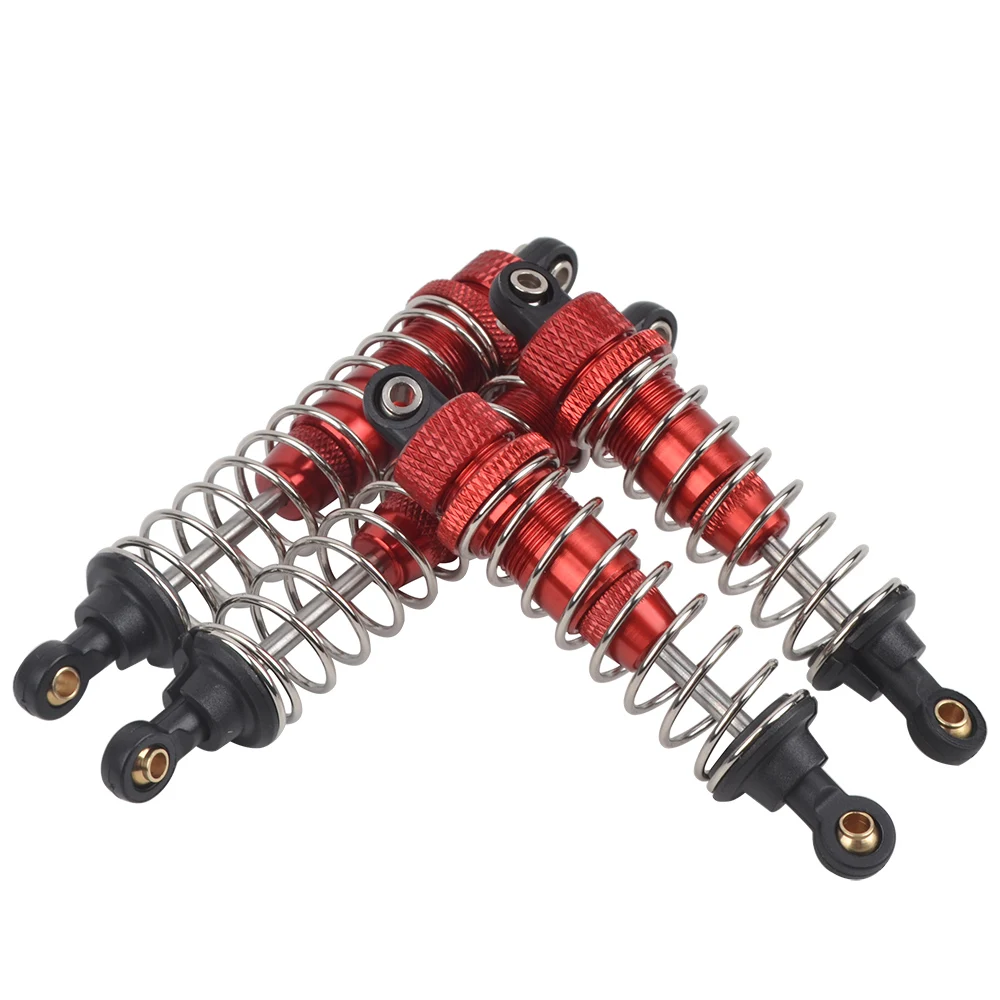 RcAidong Aluminum Front & Rear Oil Shock Absorber Damper for Tamiya TT-02B HSP Redcat Hongnor LRP HPI Hobao RC Buggy Truck Car