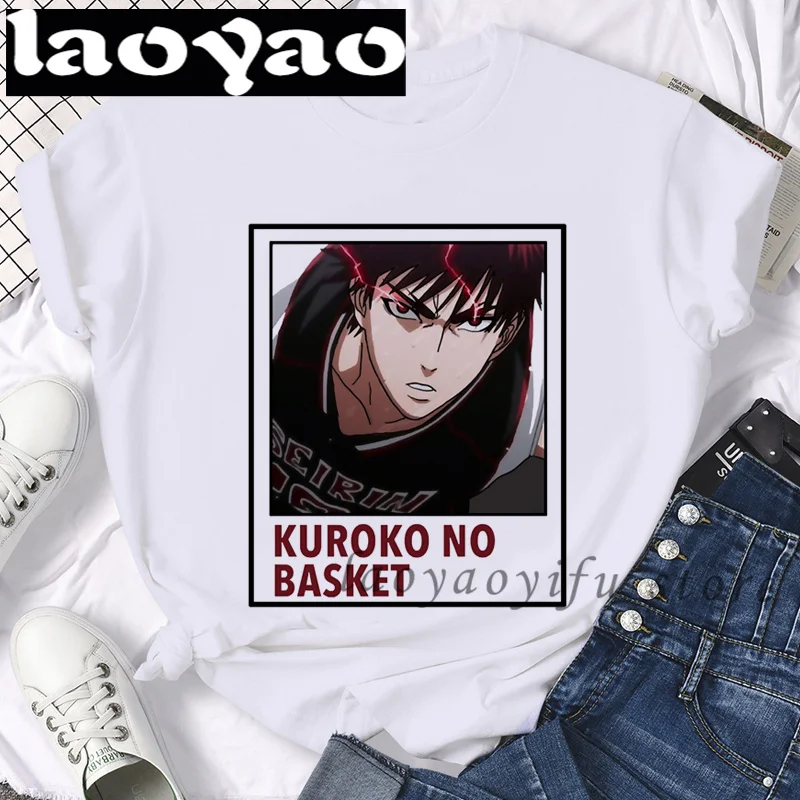 Japanese Anime Kuroko No Basket Graphic T Shirts Harajuku Vintage Cartoon Manga T Shirt Casual Camisa Camisetas Men Clothing Tee