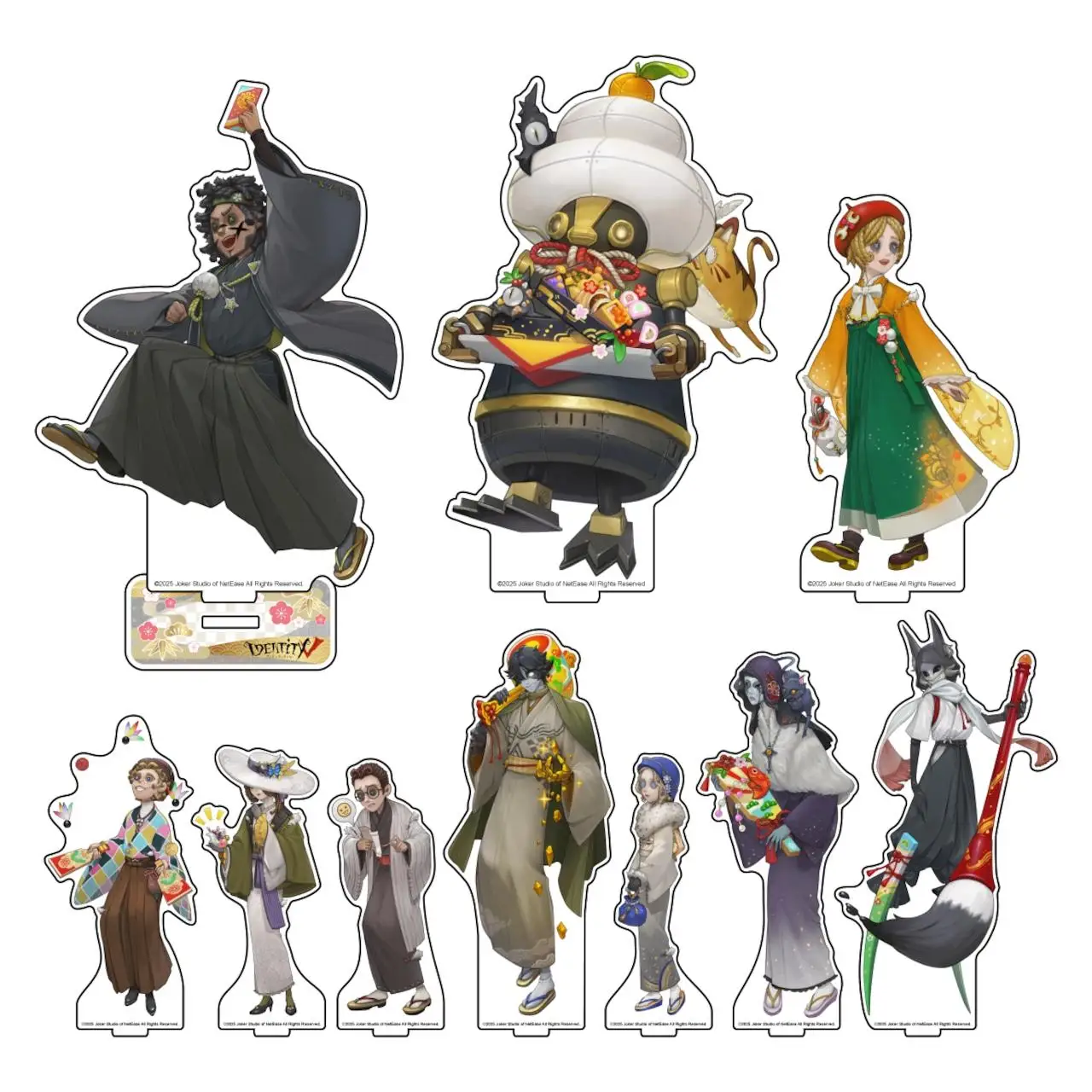 Game Identity V Acrylic Stand Doll Anime Lawyer Mechanic Forward Entomologist Figure Model Plate Cosplay Toy for Gift