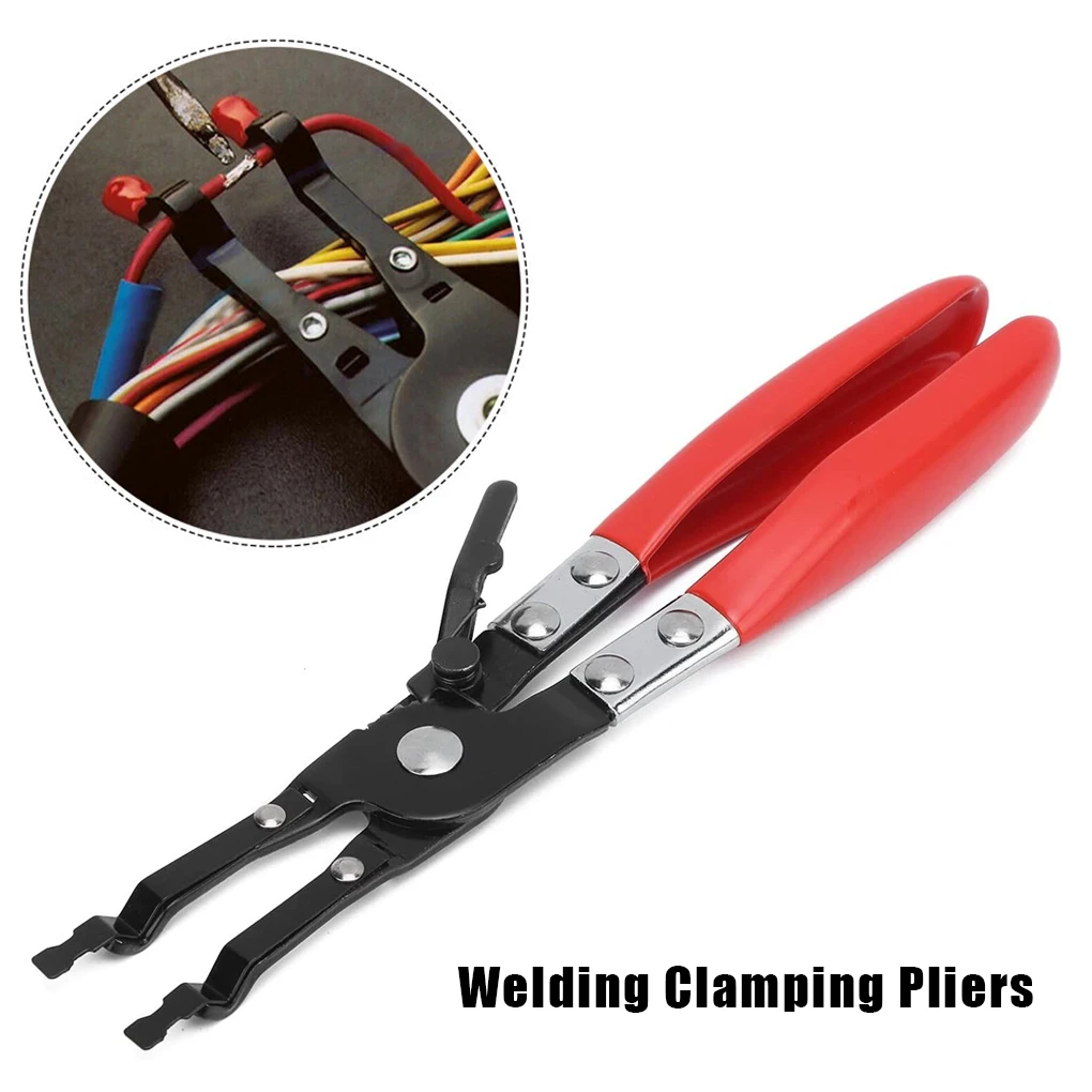 Universal Car Vehicle Soldering Aid Pliers Hold 2 Wires Innovative Car Repair Tool Garage Tools Wire Welding Clamp