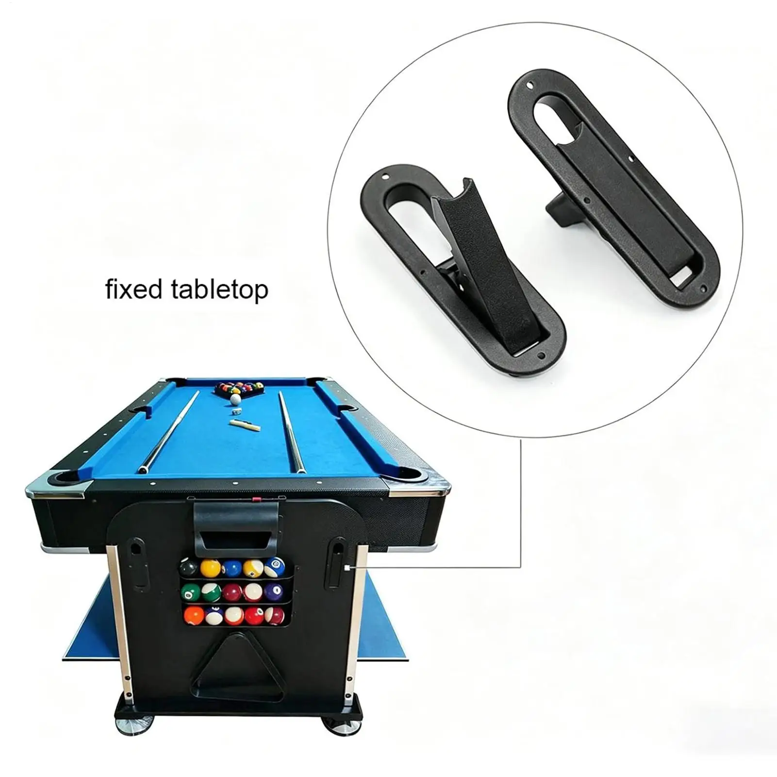 

Rotating Table Snapd 1pc For Billiard Game Tables Fixed Tabletop Avoid Shaking Shifting Pool Table Fixing Part For Families Club