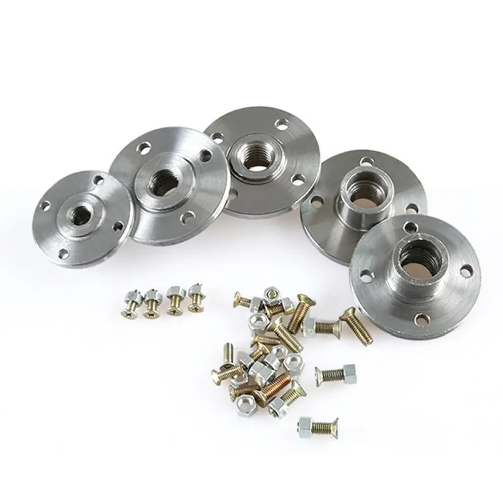 M10/M14/M16 Angle Grinder Flange Plate Round Plate Secure Clamping Grinder Disc Backing Plate Cutting Disc Mounting Metal