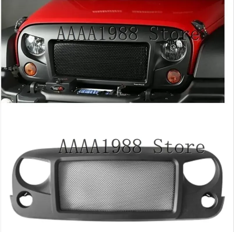 

Wrangler Grill For Wrangler JK JKU Rubicon Sahara Sport 2007 2008 2009 2010 2012-2017 Racing Grills Bumper