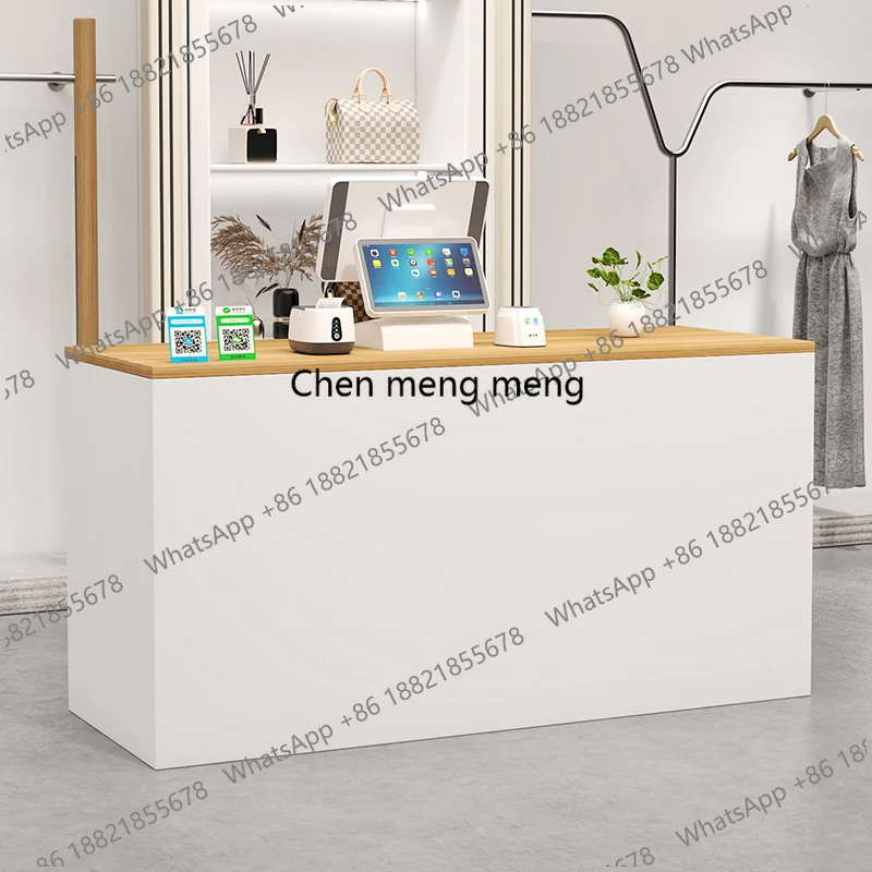 

Boutique Beauty Reception Counter Clinic Luxury Retail Store Reception Counter Checkout BakeryTheke Rezeption Office Furniture