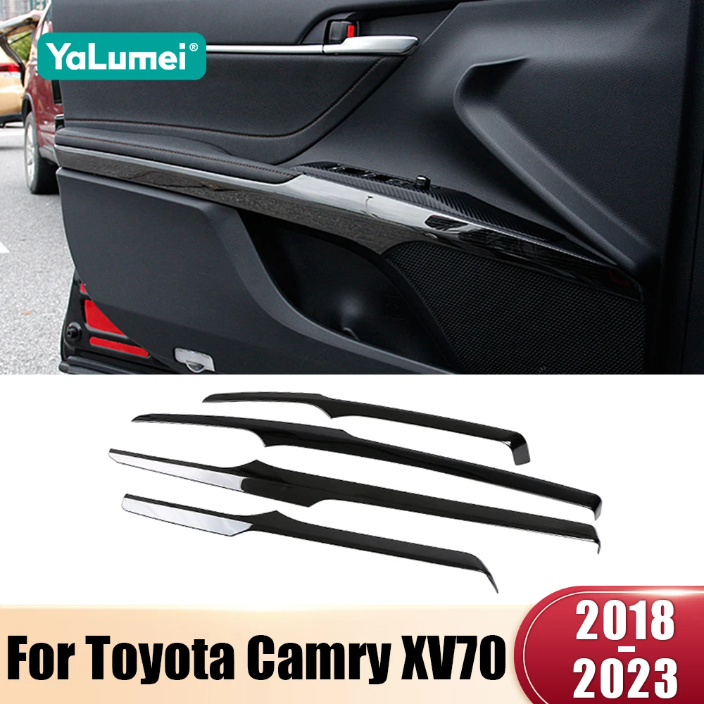 

Декоративные накладки на ручки дверей автомобиля из нержавеющей стали для Toyota Camry XV70 2018 2019 2020 2021 2022 2023