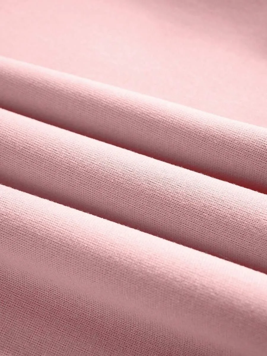 Mit Fleece gefütterter Kapuzenpullover mit Reißverschluss für Damen, lockerer, lässiger Kapuzenpullover mit Erdbeer-Stickerei, langärmlig, mit Tasche – Detail 6