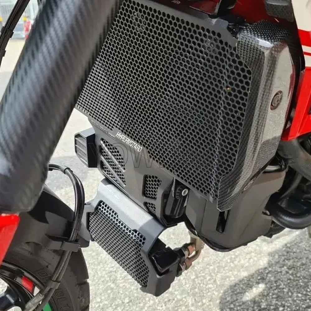 

For Ducati Hypermotard 939 SP Hyperstrada 939 2016-2018 Radiator Guard Protector Grill Cover Oil Cooler Hypermotard950 2019-2026